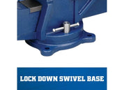General Purpose 6” Jaw Bench Vise with Swivel Base - Wilton
