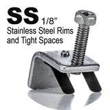 GoClips SS – 1/8″ Rims - Pack of 50 Go Clips