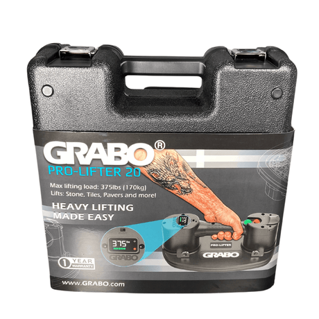 Grabo Pro-Lifter 20 Suction Cup GRABOPRO-2 Grabo Unit with Hard Case
