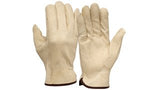 Grain Pigskin Leather Driver Gloves - Box of 12 Pyramex