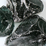 Gray Landscape Glass LGRAYZZL-50 American Specialty Glass 50 Lb. Large (1" - 2")