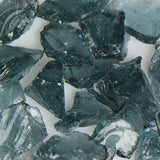Gray Terrazzo Glass TGRAYZZ3-50 American Specialty Glass 50 Lb. #3 (3/8" - 1/2")