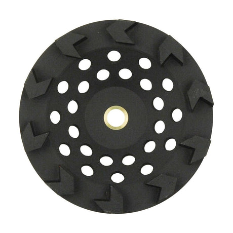 Grinder Cup Arrow Segments CAR30P07C Diamond Tool Store 7" 7/8"-5/8"