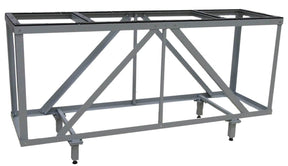 Groves Freestanding Heavy Duty Fabrication Table - Freestanding HDT84F Groves Inc. 84" x 24" x 43" (Freestanding)