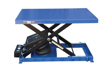 Heavy-Duty Air Bag Scissor Lift Tables Vestil