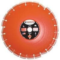 Heavy Duty Orange Asphalt/Green/Overlay Blades - H Diamond Products 12" x .125
