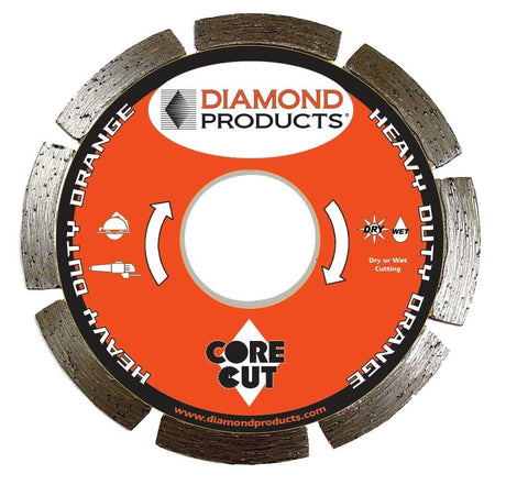 Heavy Duty Orange E5H 11244 Diamond Products 4" x .070 x 7/8"