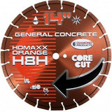Heavy Duty Orange MAXX High Speed Diamond Blades - H8H 11422 Diamond Products 10" x .110 x 1"