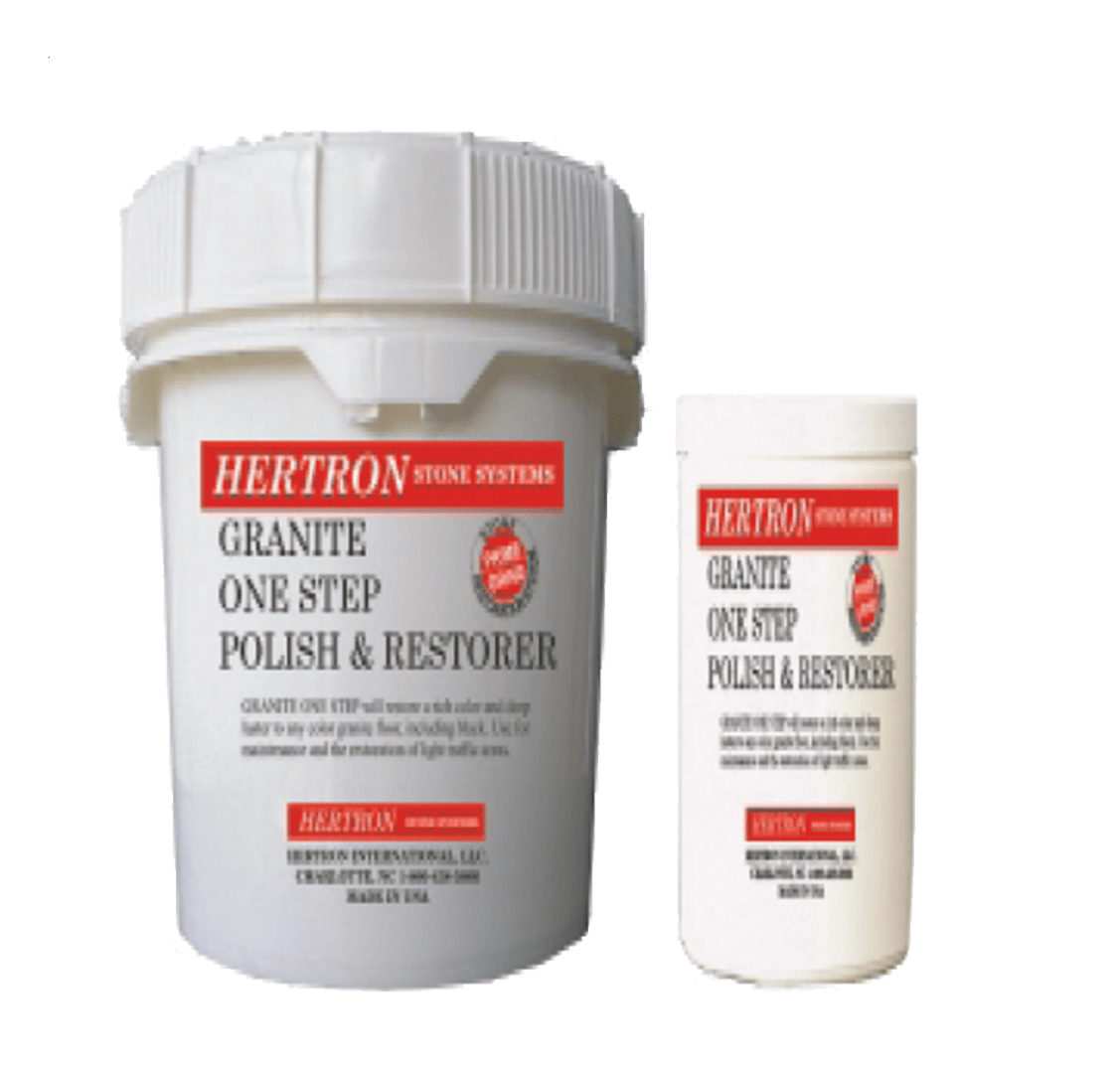 Hertron Granite One-Step Polisher & Restorer - Case of 6 - Hertron International