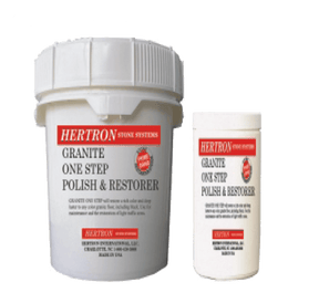 Hertron Granite One-Step Polisher & Restorer - Case of 6 GRANITE-ONE-STEP-QUART Hertron International 1 Quart (Case of 6)
