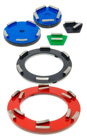 Diamond Discs for Hard Concrete 70031HGH2D Hypergrinder 2 Bar - 20 Grit