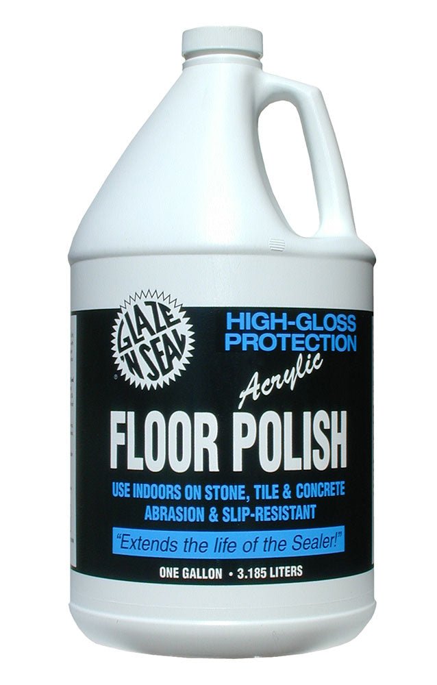 High Gloss Acrylic Floor Polish - Gallon - Glaze 'N Seal