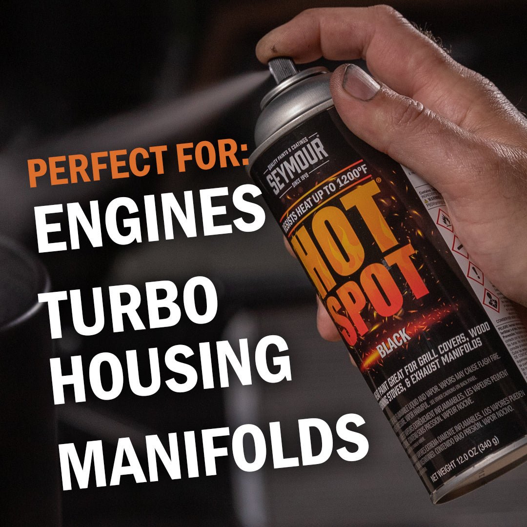 Hot Spot® Hi-Heat Resistant Paint - Case of 6 Seymour