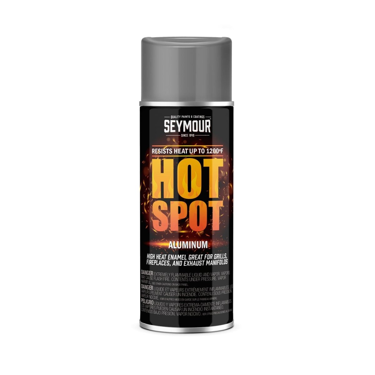 Hot Spot® Hi-Heat Resistant Paint - Case of 6 16-1201 Seymour Aluminum