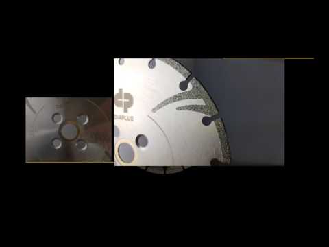 Dia Plus Electroplated Blades with Side Protection Dia Plus