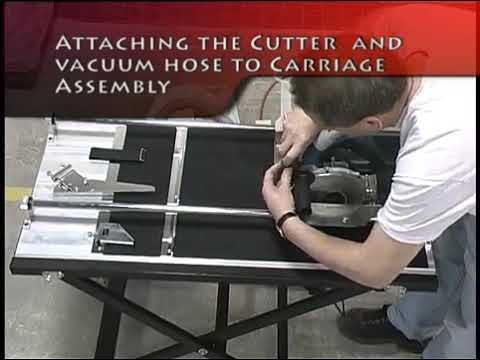 Dry Porcelain Paver Tile Cutting System Alpha Tools