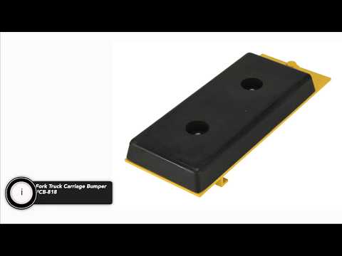 Fork Truck Carriage Bumper Vestil