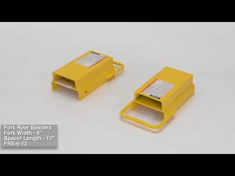Fork Spacers Racking Fork Rear Spacers | Fork Truck Attachment | Forklift Accessories ...