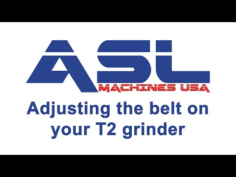 ASL T2 | Adjusting the belt on your T2 grinder