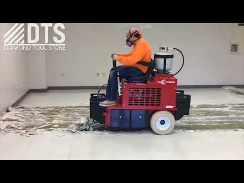 Workhorse 1000 Ride-On Propane Floor Scraper