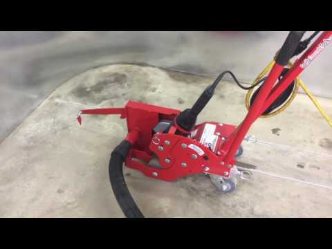 GCT- 9 Inch Dustless Joint Saw Crack Chaser - Silverback Gorilla Concrete Tools