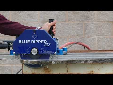 Blue Ripper G2 Rail Saw Omega Diamond