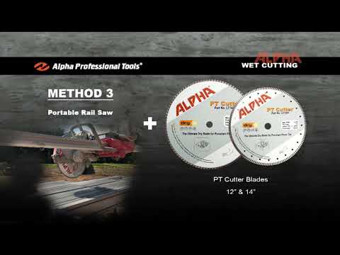 PT Cutter For Porcelain Paver Alpha Tools