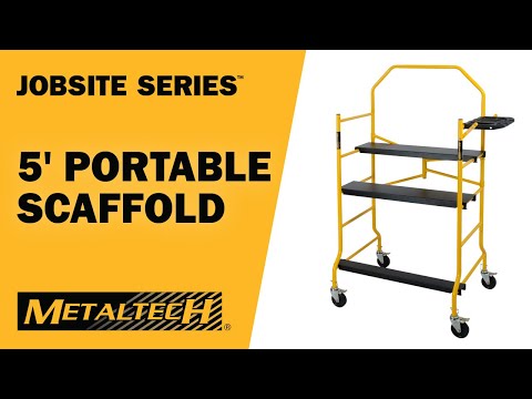 MetalTech Jobsite Series 30-in. Portable Work Platform, Aluminum