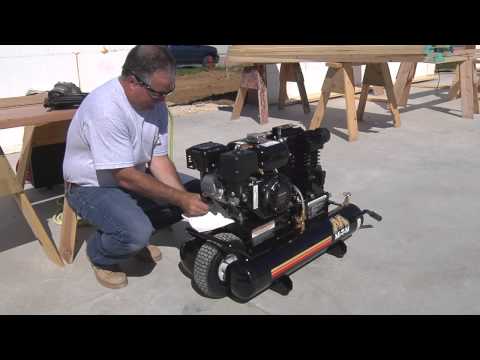 120 Gallon Two Stage Electric Duplex Air Compressor - ADD-23110-120HM Mi-T-M