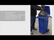Blue Trash Can Video