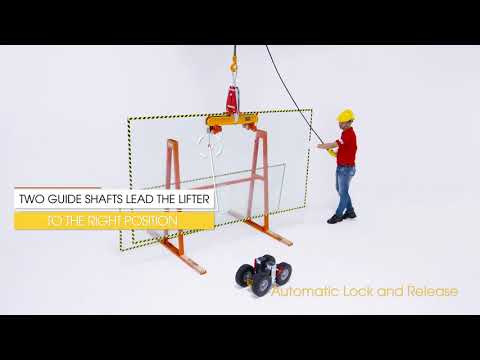 Pro Glass lifter by Abaco Machines | Safely Transport Glass Sheets