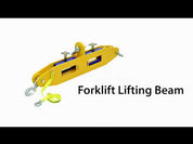 Forklift Lifting Beam Video 2