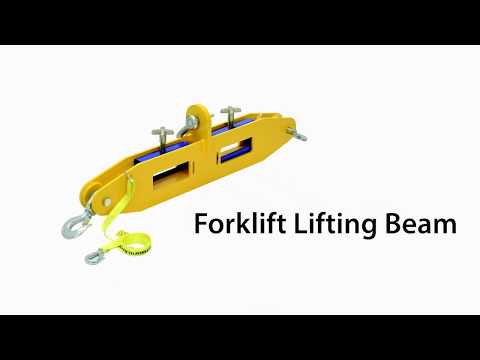 Forklift Lifting Beam Video 2