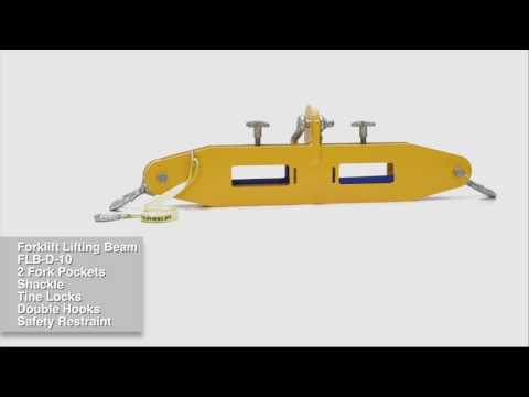 Forklift Lifting Beam Vestil