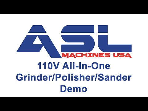 110V ALL-IN-ONE GRINDER+POLISHER+SANDER | Demo