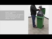 Green Trash Can Video