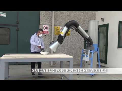 Mobile Suction Arm Dry Dust Collector Weha