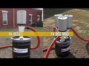 TX-DCS2 - Small, Single User, Portable Dust Collection System (2") w/ 20 Gallon Canister | Video