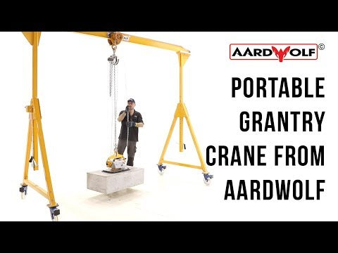 Aardwolf Portable Gantry Crane Aardwolf