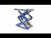 Double Leg Scissor Lift Table | Spinning View Video