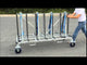 Weha Shorty A Frame Transport Cart 78" X 32" X 33" Weha