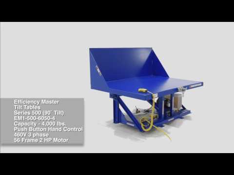 Efficiency Master Tilt Tables Vestil