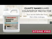 StonePro Quartz NanoGuard™ Countertop Protector | Video