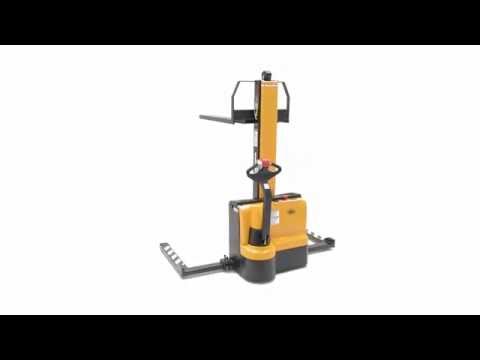 Narrow Mast Stackers with Powered Drive and Powered Lift Vestil