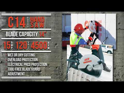 C14 Electric Hand Held Saw Diamond Products