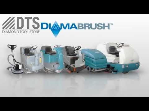 DiamaBrush Concrete Prep Tool with Clutch Plate & Riser Diamabrush