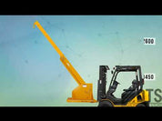 Aardwolf Pivot Forklift Boom PFB1-2600 Video