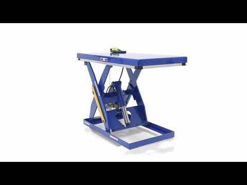 Rotary Air/Hydraulic Scissor Lift Table | Video