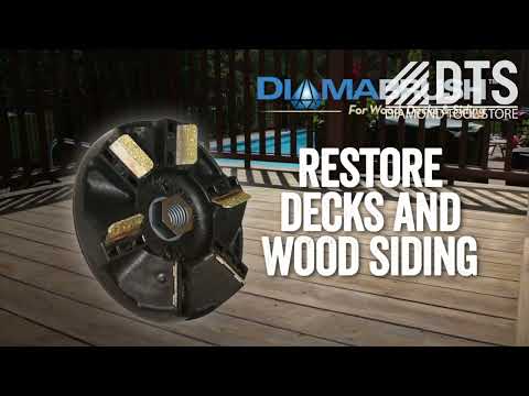 Diamabrush for Wood, Decks, And Siding Tool Video