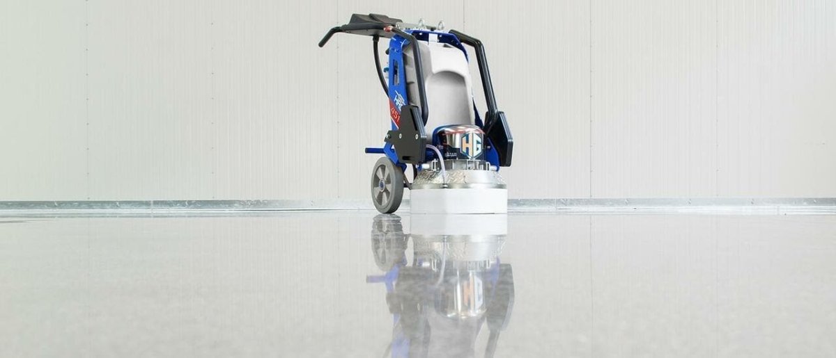 HRC 450 Concrete Grinder with Double Rotation Hypergrinder